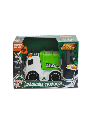 Er-244 Fast Wheels Çöp Kamyonu -erdem Oyuncak