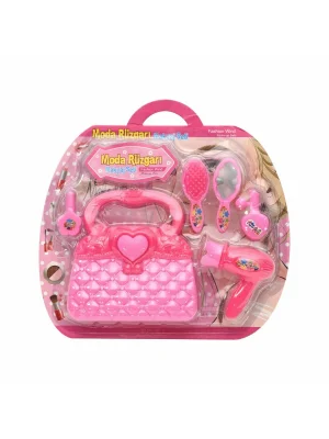 Ern-854 Heroes Toys Çantada Oyuncak Makyaj Seti