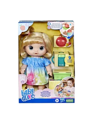 F7356 Baby Alive Bebeğim İle Eğlenceli Yudumlar Sarışın +3 Yaş