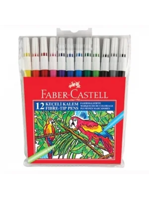 Faber-Castell Keçeli K. 12 R. Yıkanabilir