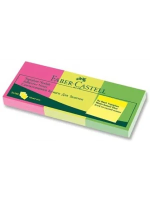 FABER YAPIŞKAN NOTLUK 50X40MM 3LÜ 565339