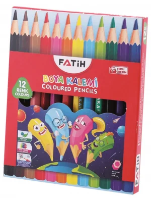 FATİH KURUBOYA 12 RENK YARIM BOY