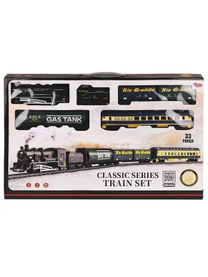 Ff-1601c Işıklı Ve Sesli 33 Parça Classic Tren - Vardem Oyuncak