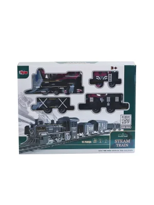 Ff-1603c-4c Sesli Ve Işıklı Buharlı Tren Oyun Seti -vardem Oyuncak