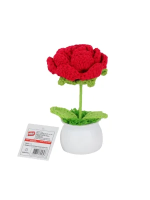 Fl-5 Kroşe Örgü Şakayık Çiçek -birliktoys