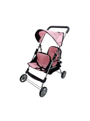 Fl9198 Katlanır Golgelıklı Ikılı Oyuncak Bebek Arabası ( Puset)