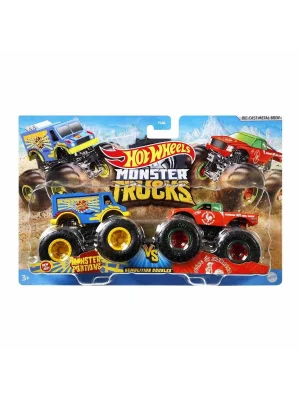 Fyj64 Hot Wheels Monster Trucks Güçlü İkili 1:64 Arabalar