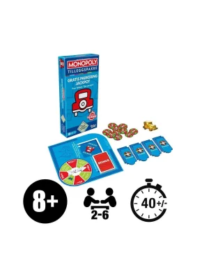 G0718 Monopoly Ücretsiz Otopark İkramiyesi - Genişletme Paketi