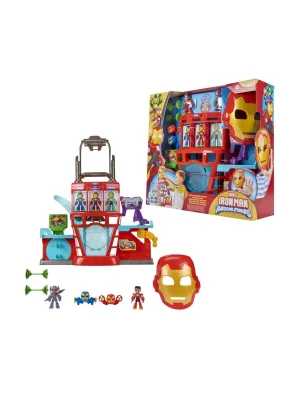 G1259 Iron Man And His Awesome Friends Iron Quarters Oyun Seti