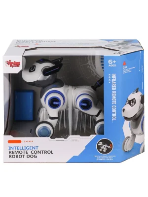 G55 Kumandalı Şarjlı Işıklı Müzikli İnteraktif Robot Köpek -vardem Oyuncak