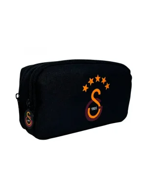 GALATASARAY 5 YILDIZ DETAYLI SİYAH KALEM ÇANTASI