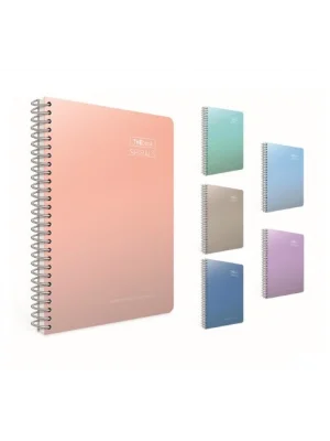GIPTA DEFTER 17x24 140YP DÜZ THEBOOK SPIRALS SERT KPK