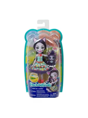 Gjx40 Enchantimals Ciesta Cat Ve Climber