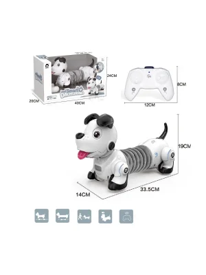 Gl-777-603 Uzaktan Kumandalı Işıklı Ve Sesli Sevimli Akıllı Köpek -vardem Oyuncak