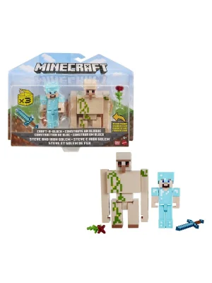 Gtt53 Minecraft 3.25inch-8.25cm Figürler - İkili Paket