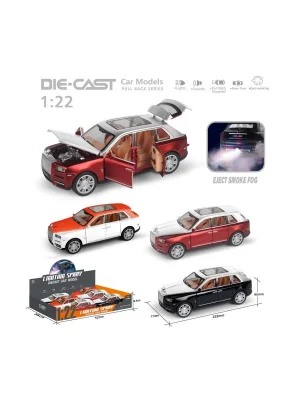 Hcl-806pa Çek Bırak 1:22 Sesli Ve Işıklı Buharlı Rr-lüx Metal Jeep