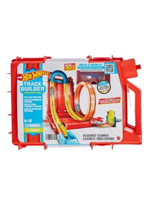 Hdx78 Hw Track Builder Benzin Bidonu Akrobasi Seti, Hot Wheels Track Builder