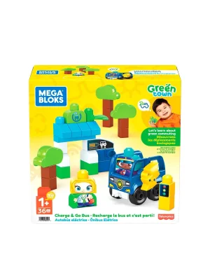 Hdx90 Mega Bloks® Doğa Dostu Otobüs Seti 36 Parça +1 Yaş