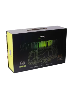 Hj8003-1  Metal Kumandalı Çöp Arabası -gepettoys