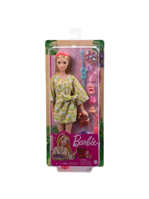 Hkt90 Barbie Wellness - Spa Günü Sarışın Bebek