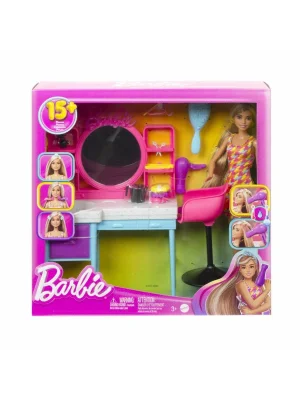 Hkv00 Barbie Muhteşem Kuaför Oyun Seti