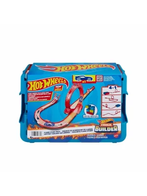 Hmc04 Hot Wheels Track Builder Alev Temalı Akrobasi Seti