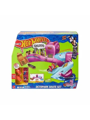 Hmk01 Hot Wheels Skate Ahtapot Kaykay Parkı Oyun Seti