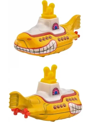 Hot Wheels Beatles Yellow SUBMARINE Die Cast Sarı Filmden Denizaltı - Ölçek 1:64 - Uzunluk 7 cm Pop Culture JBL74