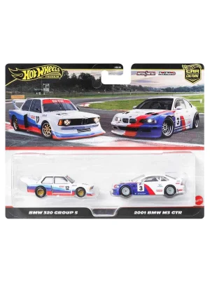 Hot Wheels Premium Car Culture 2li BMW 320 Group 5 ve 2001 BMW M3 GTR