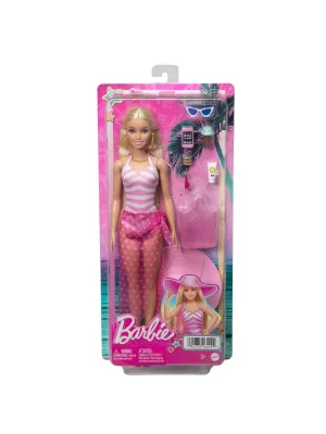Hpl73 Barbie Plaj Günü Oyun Seti - Barbie