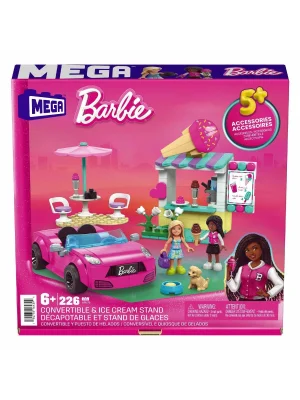 Hpn78 Mega Barbie® Dondurma Standı 226 Parça +6 Yaş