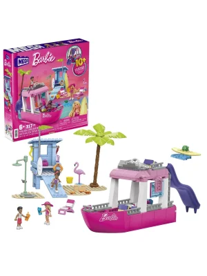 Hpn79 Mega Barbie® Malibu Rüya Teknesi™ 317 Parça +6 Yaş