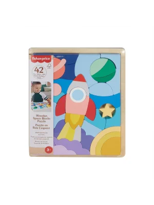 Hxy42 Fisher-price Ahşap Uzay Yapboz