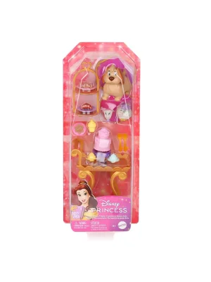 Hym34 Disney Prenses Belle İle Çay Saati Oyun Seti - Bebek Dahil Değildir.