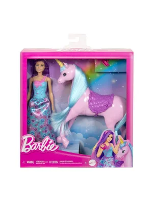 Hyt62 Barbie Ve Tek Boynuzlu Atı