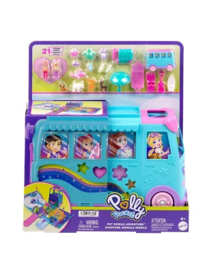 Jcc22 Polly Pocket Hayvancıkların Karavan Macerası Oyun Seti