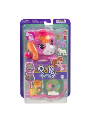 Jcr39 Polly Pocket Midilliyle Rodeo Heyecanı Mikro Oyun Seti