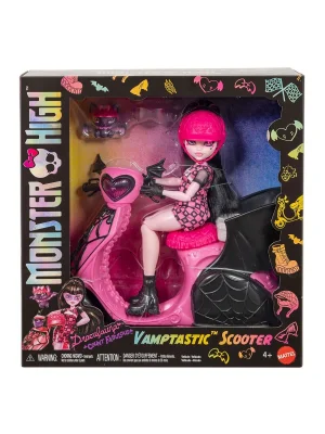 Jdr61 Monster High Vamptastic Scooter Draculaura