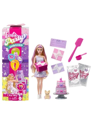 Jfg68 Barbie Party Unboxed Köpeğimin Doğum Günü Serisi