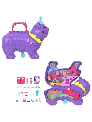 Jft90 Polly Pocket Parti Kediciği Oyun Seti