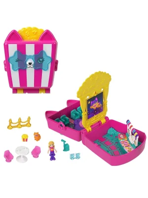 Jfv01 Polly Pocket Kedicik Sineması Mini Oyun Seti