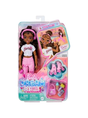 Jfx97 Brooklyn-barbie Dream Besties Paten Partisi Brooklyn Bebek Ve Aksesuarları