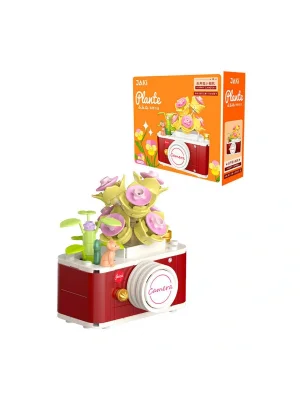 Jk2715 Jaki Bitki Günlüğü Küçük Kamera 160 Parça Block Oyuncak