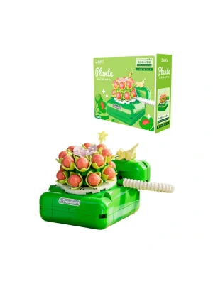 Jk2718 Jaki Çiçekli Telefon 189 Parça Block Oyuncak