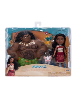 Jkp 237556 Disney Moana - 15 Cm Maui & Moana Ve Arkadaşları  Set