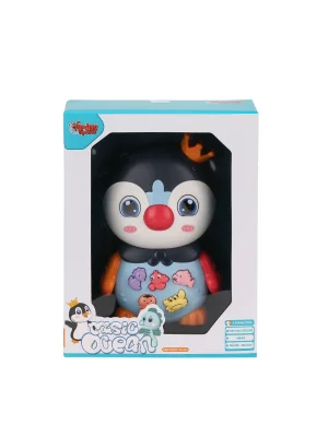 Jlg-855-115a Işıklı Ve Müzikli Penguen Pianosu -vardem Oyuncak