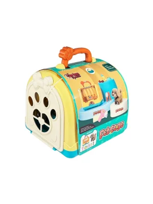 Jnd-3615 Taşıma Çantalı Hareketli Pilli Köpek Set (pet Shop) -vardem Oyuncak