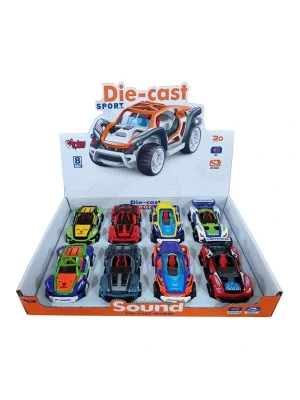 Klx600-399 Çek Bırak Dıe-cast Sesli Spor(belirtilen Fiyat, Tekli Satış İçin Adet Fiyatıdır.)