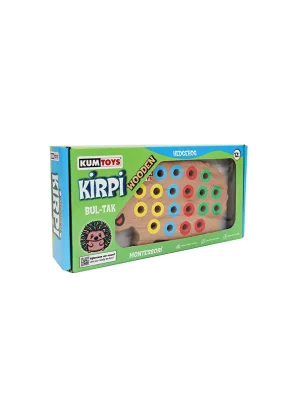 Km5655 Ahşap Kirpi Bultak -kumtoys