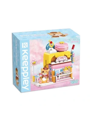 Kp28006 Keeppley Lovely Street - Red Cat Cake Shop 364 Parça Yapım Seti